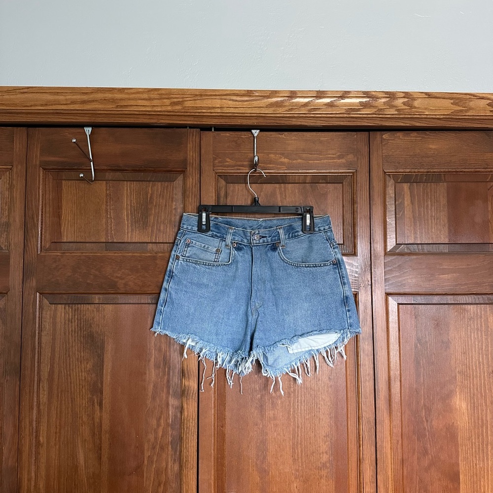 Levi's Vintage 550 Blue Jean Shorts